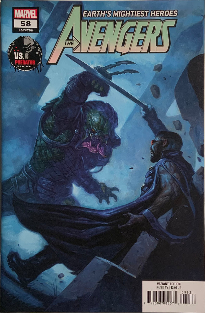 AVENGERS (2018) #58 VS PREDATOR VARIANT COVER