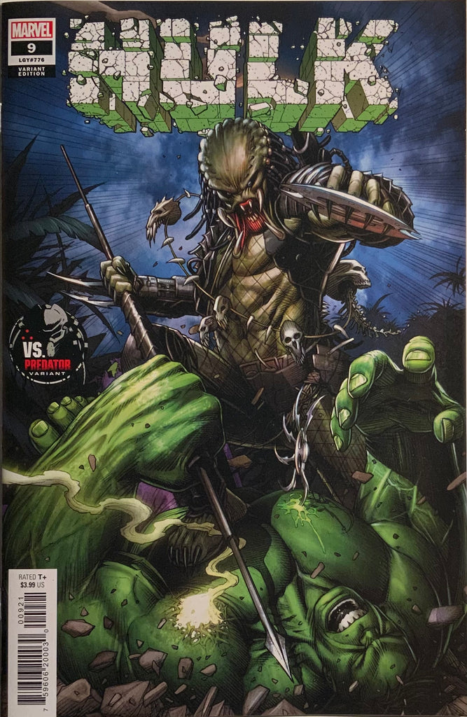 HULK (2022) # 9 VS PREDATOR VARIANT COVER