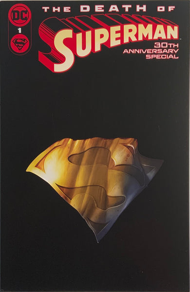 DEATH OF SUPERMAN 30TH ANNIVERSARY SPECIAL DIE-CUT VARIANT COVER