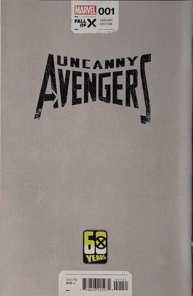 UNCANNY AVENGERS (2023) #1 ROSS CONNECTING X-MEN VARIANT COVER