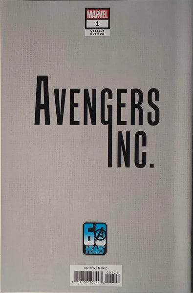 AVENGERS INC # 1 ROSS CONNECTING AVENGERS VARIANT COVER