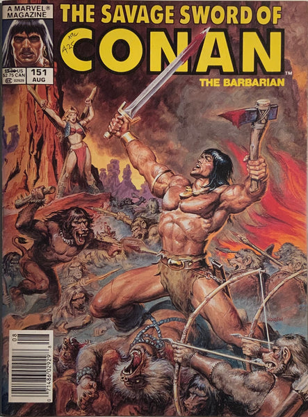 THE SAVAGE SWORD OF CONAN #151