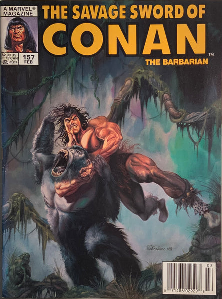 THE SAVAGE SWORD OF CONAN #157