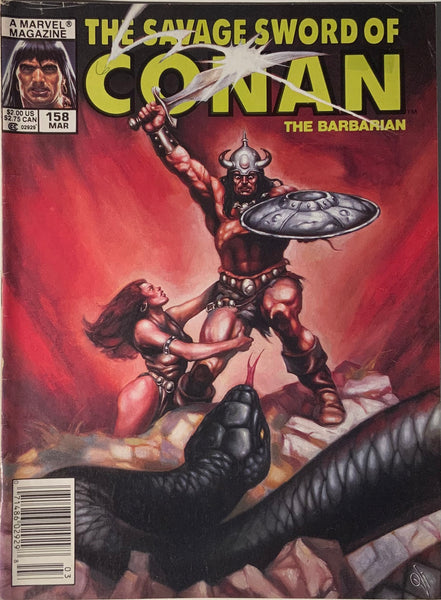 THE SAVAGE SWORD OF CONAN #158