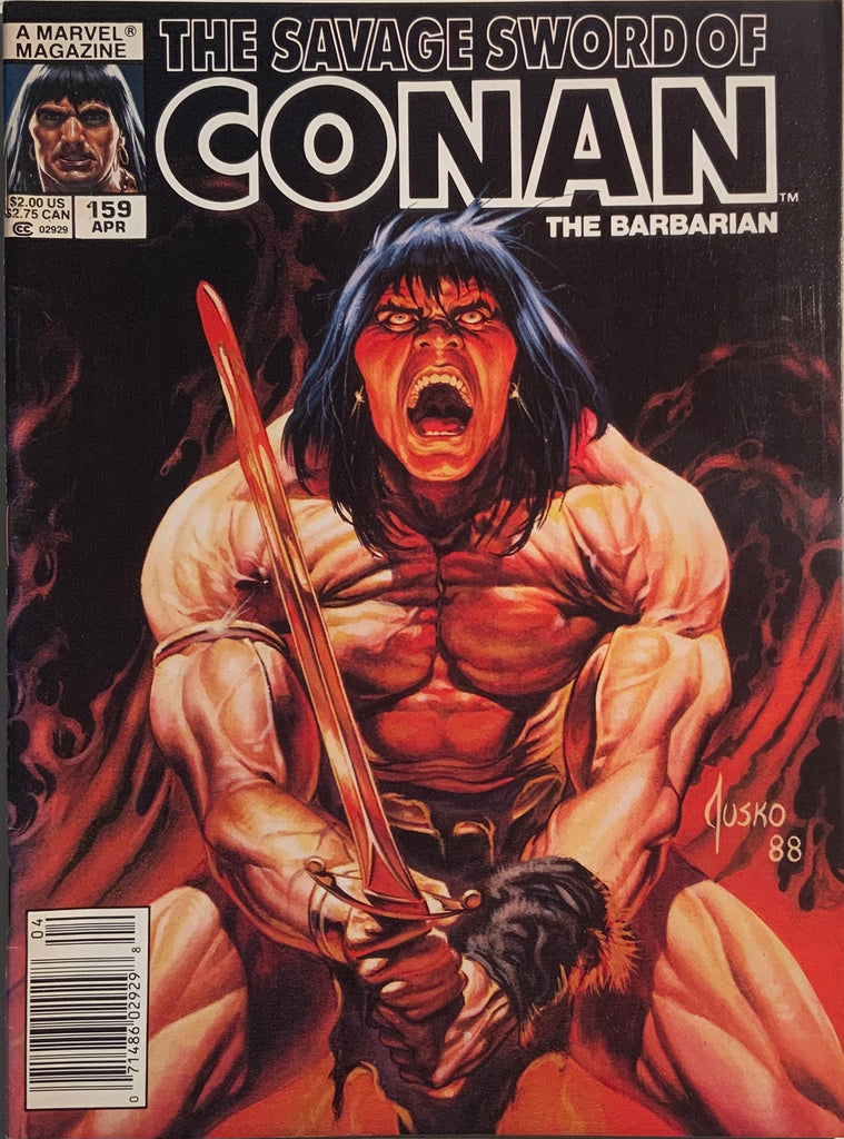 THE SAVAGE SWORD OF CONAN #159