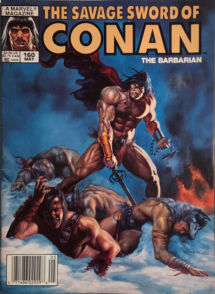 THE SAVAGE SWORD OF CONAN #160