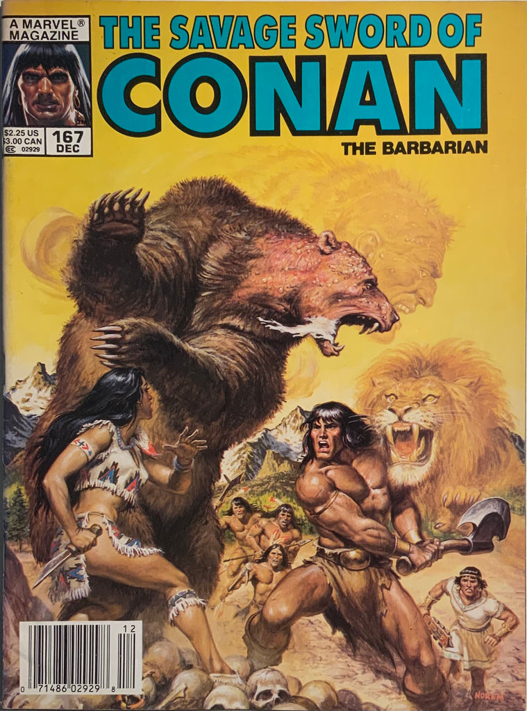 THE SAVAGE SWORD OF CONAN #167