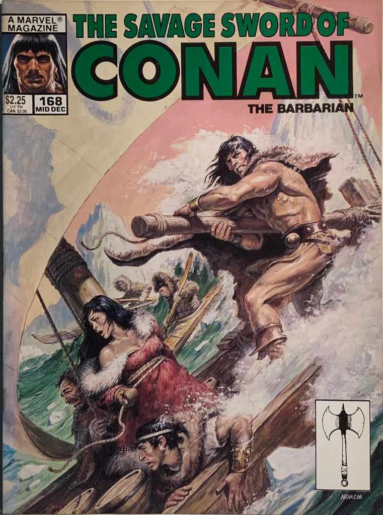 THE SAVAGE SWORD OF CONAN #168