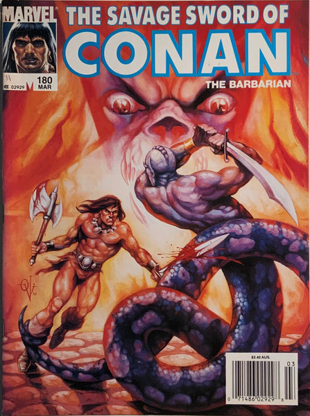 THE SAVAGE SWORD OF CONAN #180