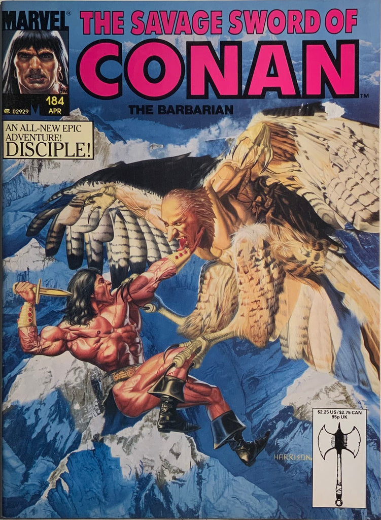 THE SAVAGE SWORD OF CONAN #184