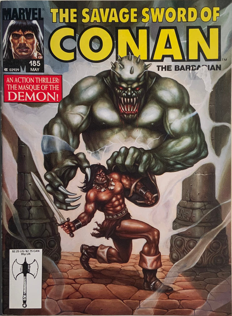 THE SAVAGE SWORD OF CONAN #185