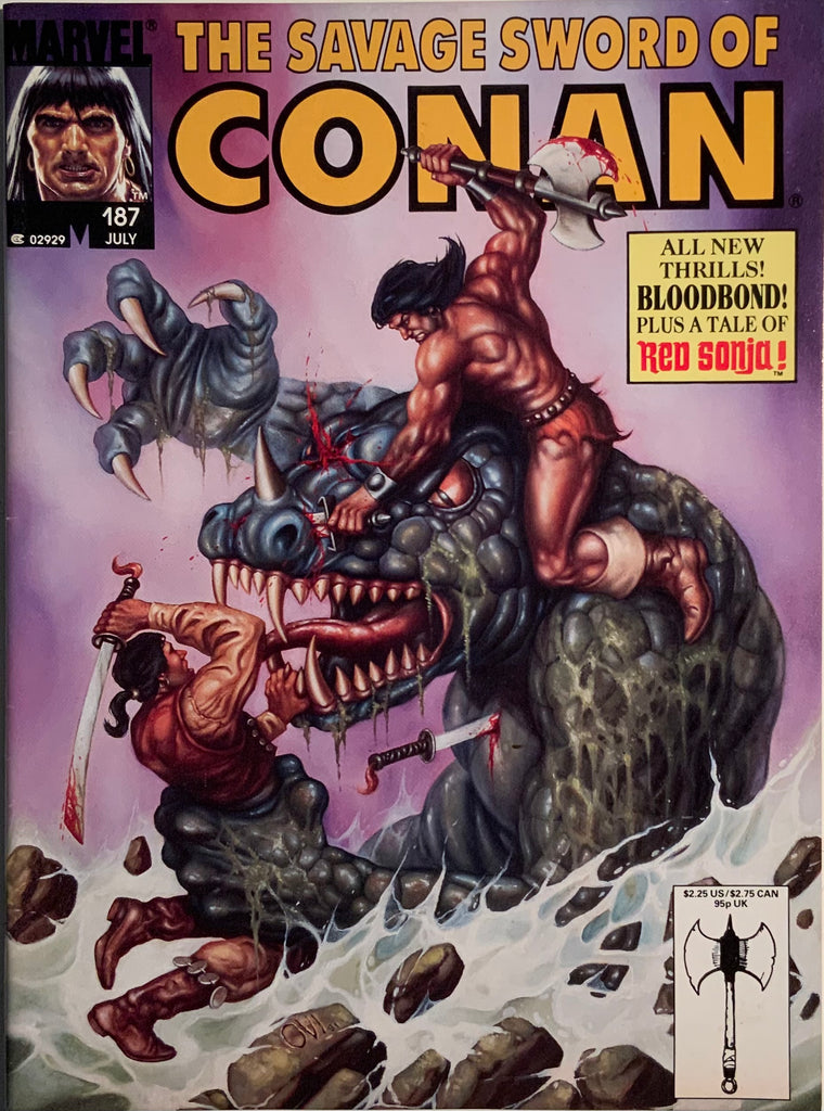 THE SAVAGE SWORD OF CONAN #187