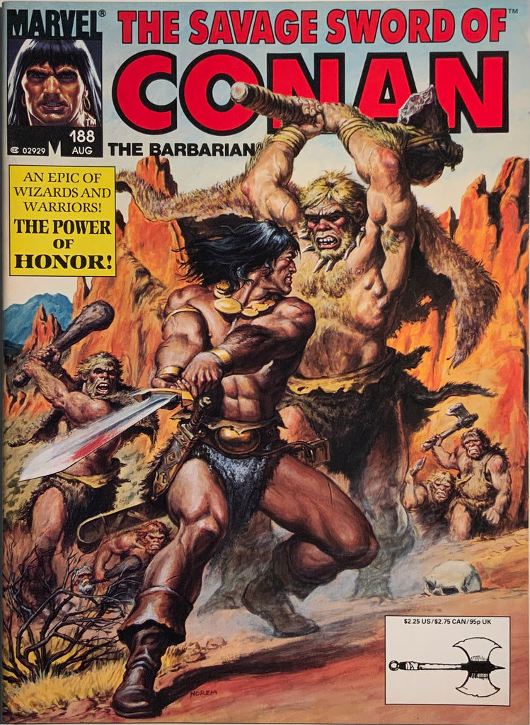 THE SAVAGE SWORD OF CONAN #188