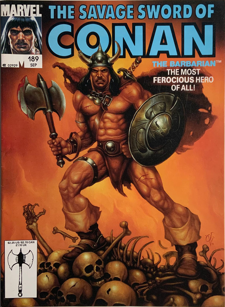 THE SAVAGE SWORD OF CONAN #189