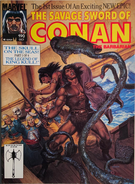 THE SAVAGE SWORD OF CONAN #190