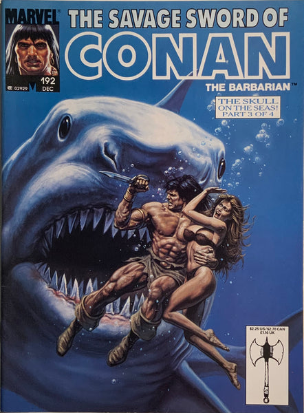 THE SAVAGE SWORD OF CONAN #192