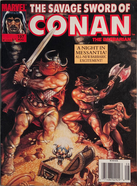 THE SAVAGE SWORD OF CONAN #197