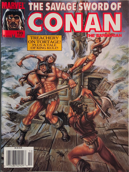 THE SAVAGE SWORD OF CONAN #199