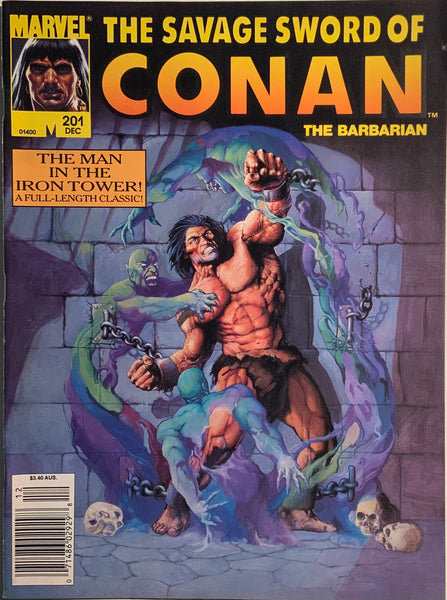 THE SAVAGE SWORD OF CONAN #201