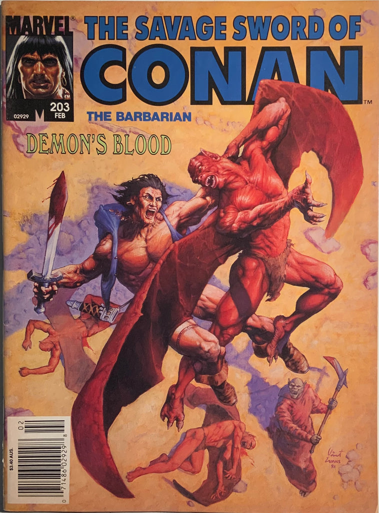 THE SAVAGE SWORD OF CONAN #203