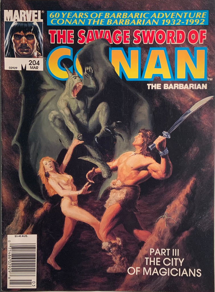 THE SAVAGE SWORD OF CONAN #204