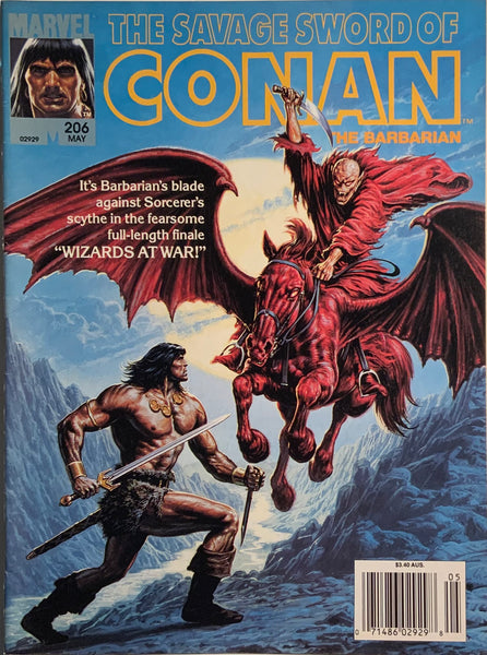 THE SAVAGE SWORD OF CONAN #206