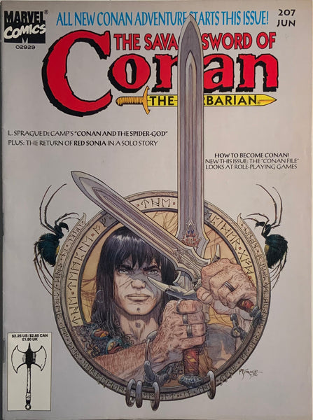 THE SAVAGE SWORD OF CONAN #207