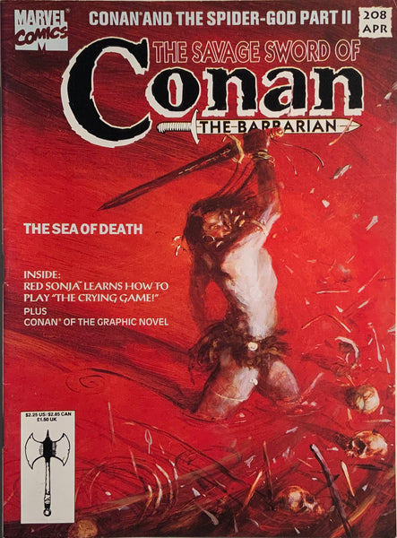 THE SAVAGE SWORD OF CONAN #208