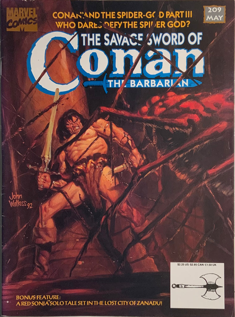 THE SAVAGE SWORD OF CONAN #209