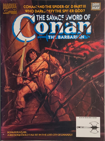 THE SAVAGE SWORD OF CONAN #209