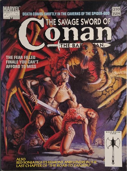 THE SAVAGE SWORD OF CONAN #210