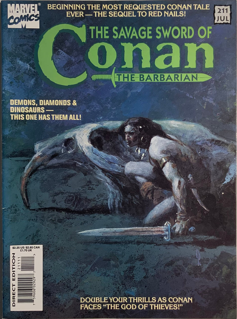 THE SAVAGE SWORD OF CONAN #211