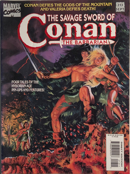 THE SAVAGE SWORD OF CONAN #213