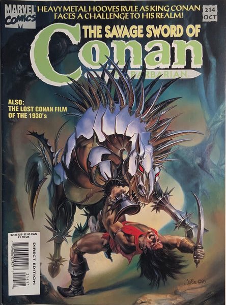 THE SAVAGE SWORD OF CONAN #214