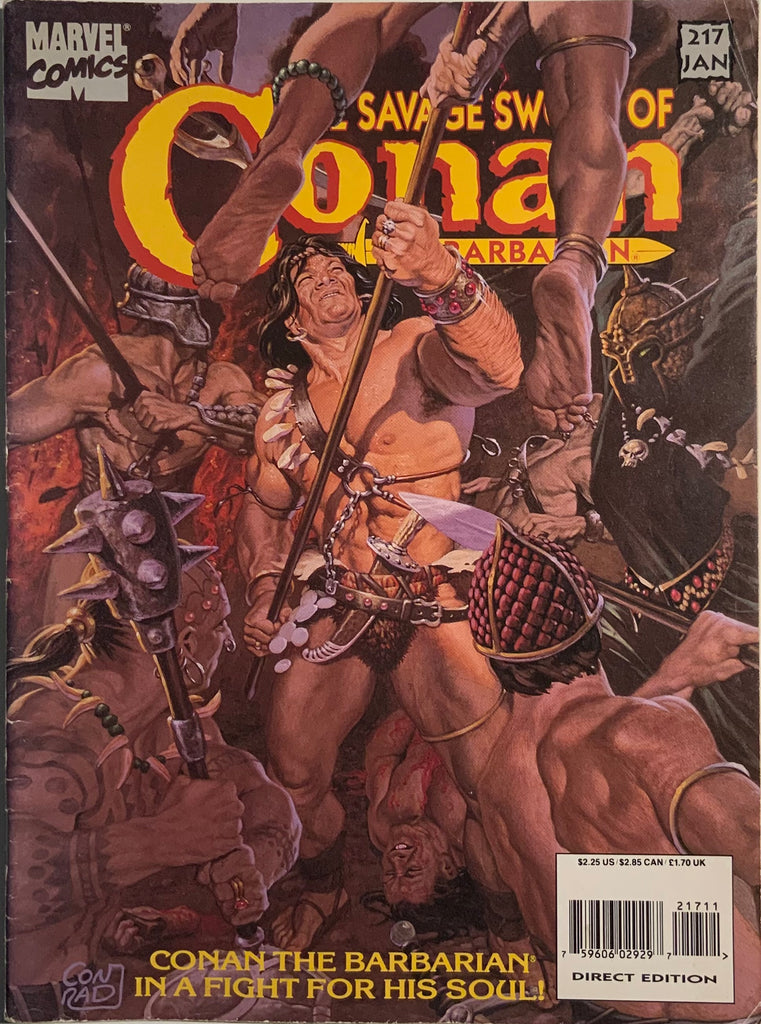 THE SAVAGE SWORD OF CONAN #217