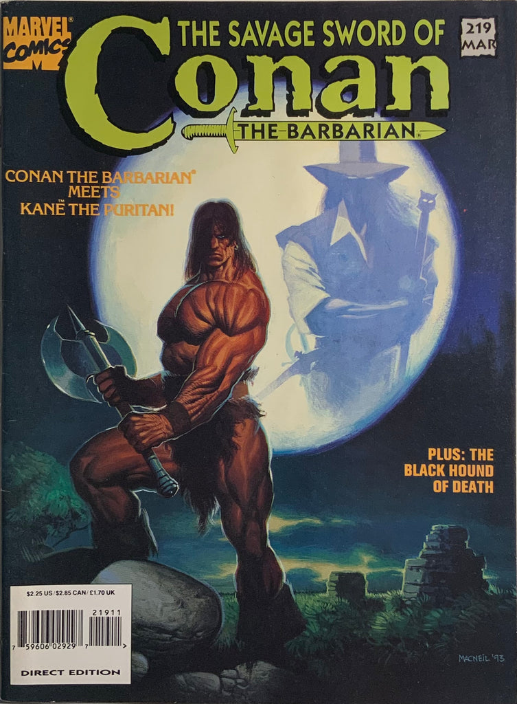 THE SAVAGE SWORD OF CONAN #219