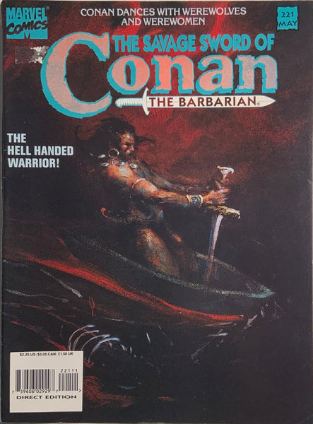 THE SAVAGE SWORD OF CONAN #221