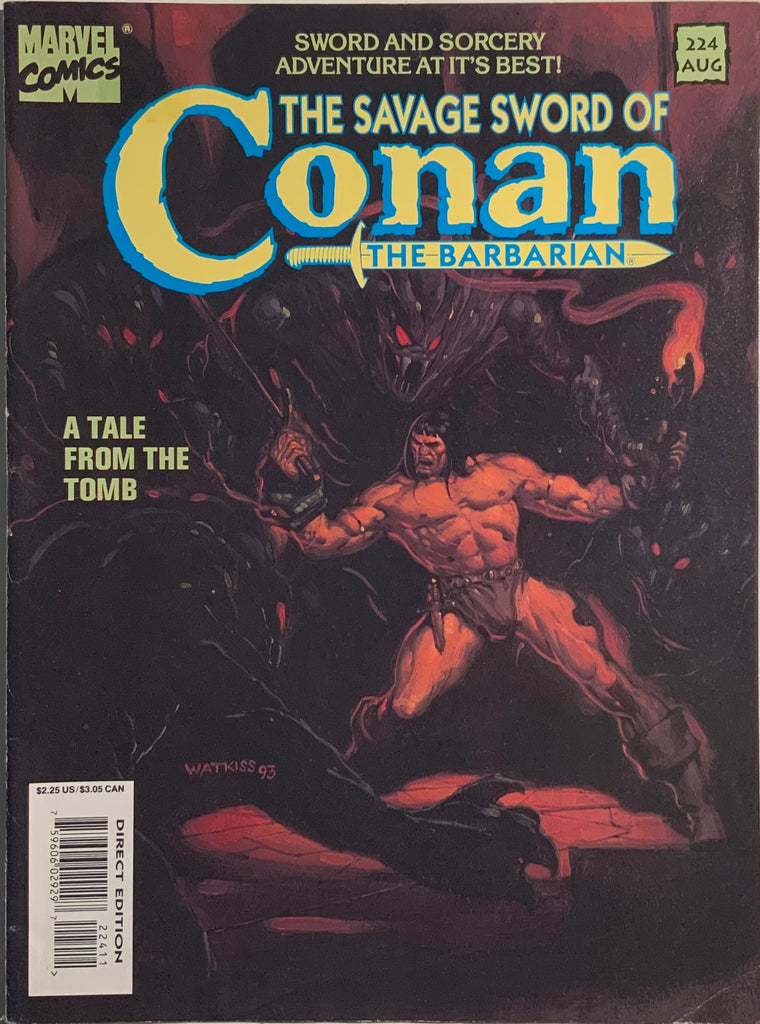 THE SAVAGE SWORD OF CONAN #224