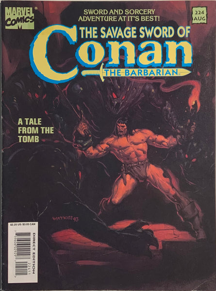 THE SAVAGE SWORD OF CONAN #224