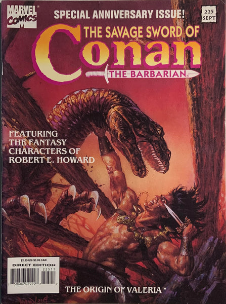 THE SAVAGE SWORD OF CONAN #225