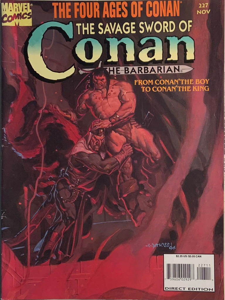 THE SAVAGE SWORD OF CONAN #227