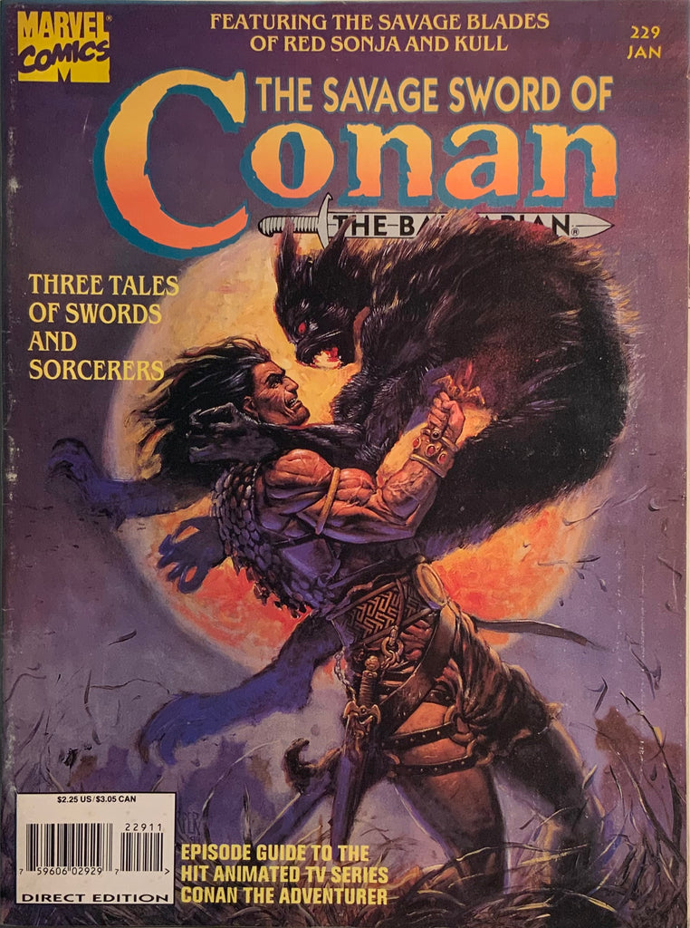 THE SAVAGE SWORD OF CONAN #229