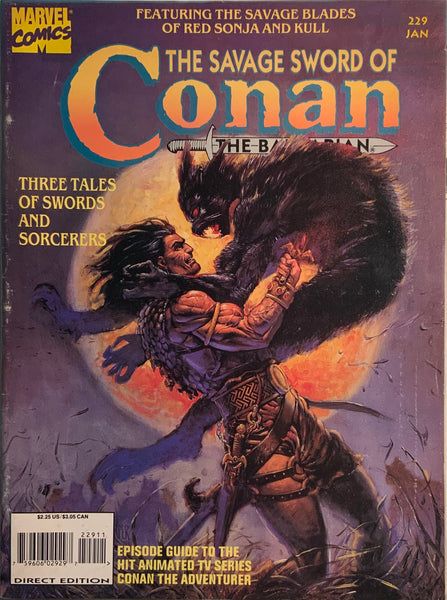 THE SAVAGE SWORD OF CONAN #229