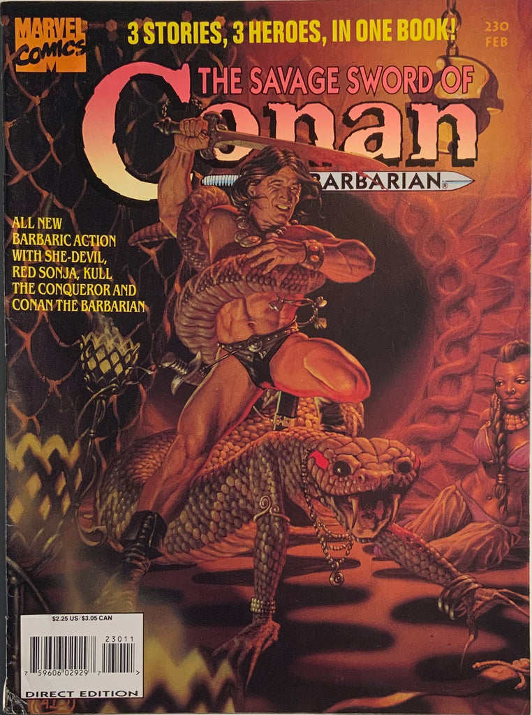 THE SAVAGE SWORD OF CONAN #230