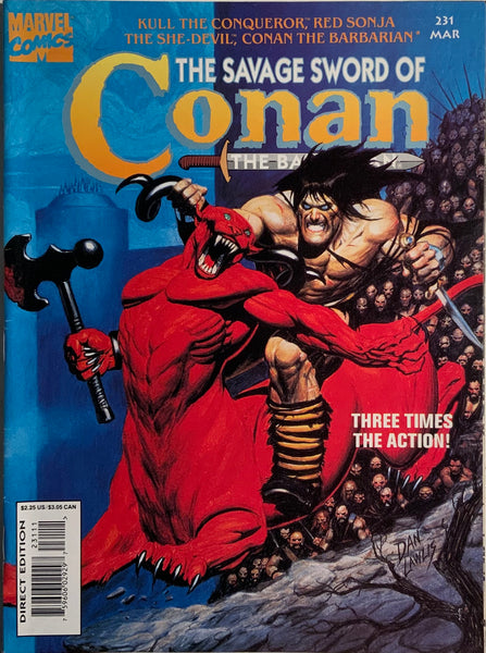 THE SAVAGE SWORD OF CONAN #231