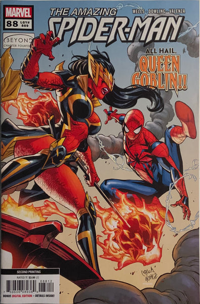 AMAZING SPIDER-MAN (2018-2022) #88 SECOND PRINTING