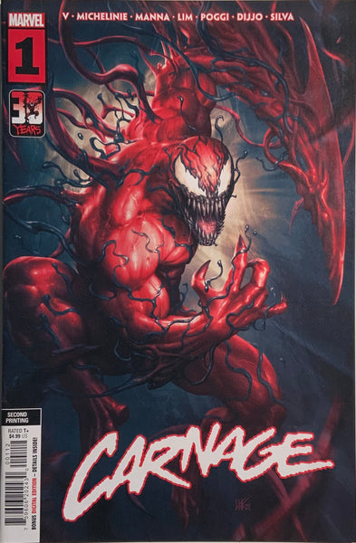 CARNAGE (2022) # 1 SECOND PRINTING