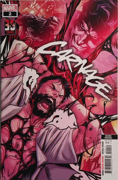 CARNAGE (2022) # 2 SECOND PRINTING