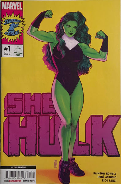 SHE-HULK (2022) # 1 SECOND PRINTING