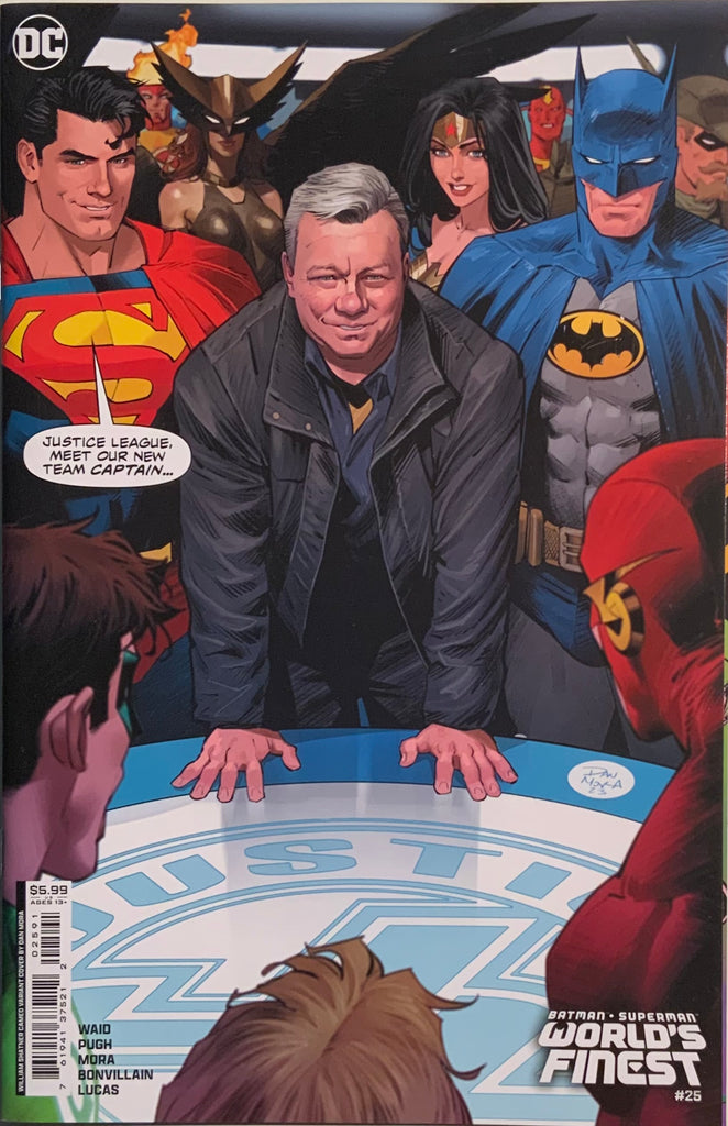 BATMAN / SUPERMAN WORLD’S FINEST #25 MORA VARIANT COVER